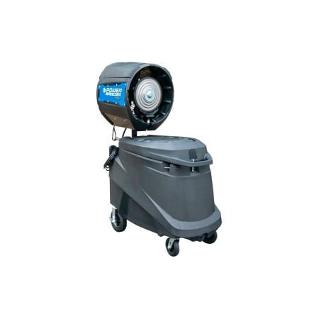 Breezer Holdings Power Breezer Max+ Evaporative Cooling Fan, 10GPH, 8 Blade, 110V PB4MAX